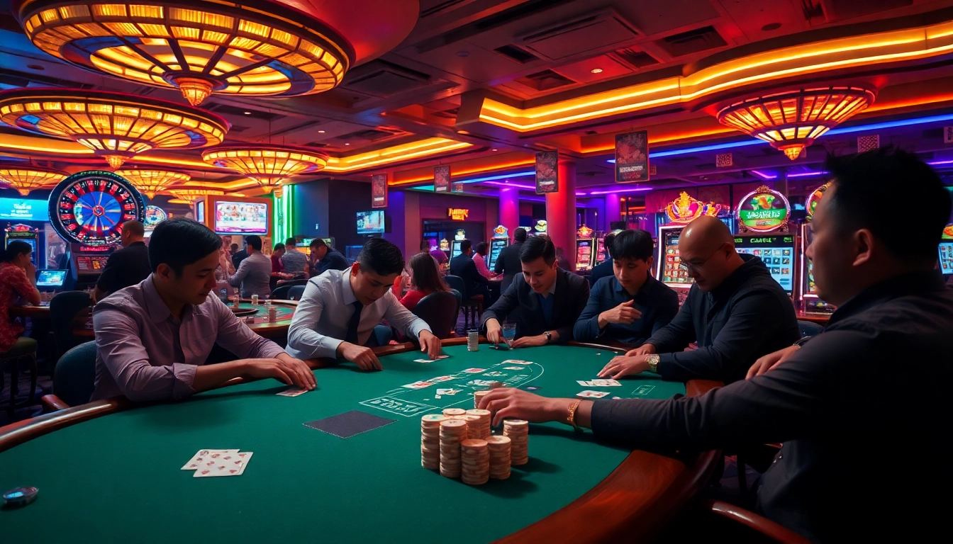 Experience the thrill of high-stakes poker at https://uu88.dad/ with vibrant casino ambiance.
